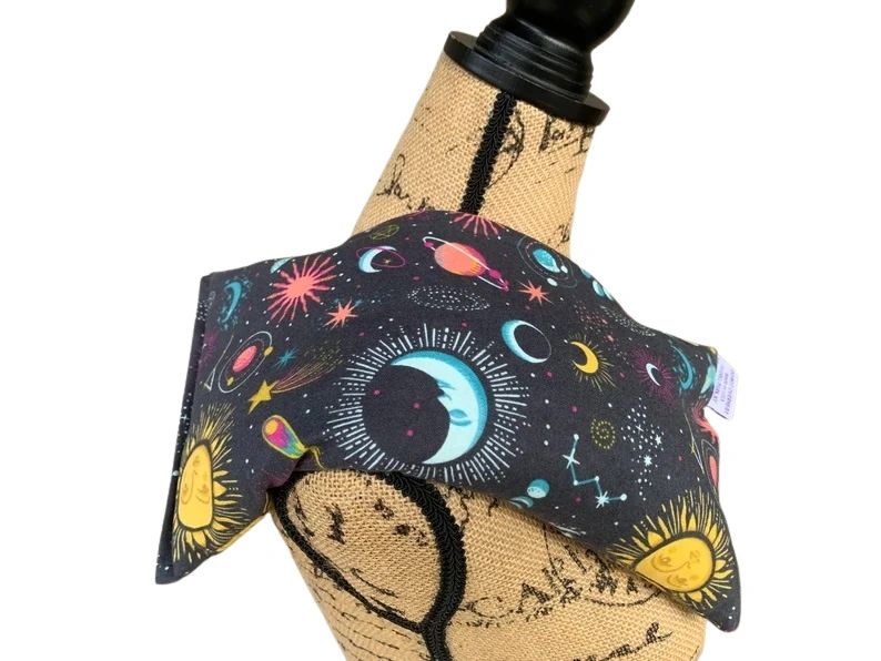 Hot Cold Pack, Herbal Pack, Heat Wrap, Organic, Flax Seed, Microwave